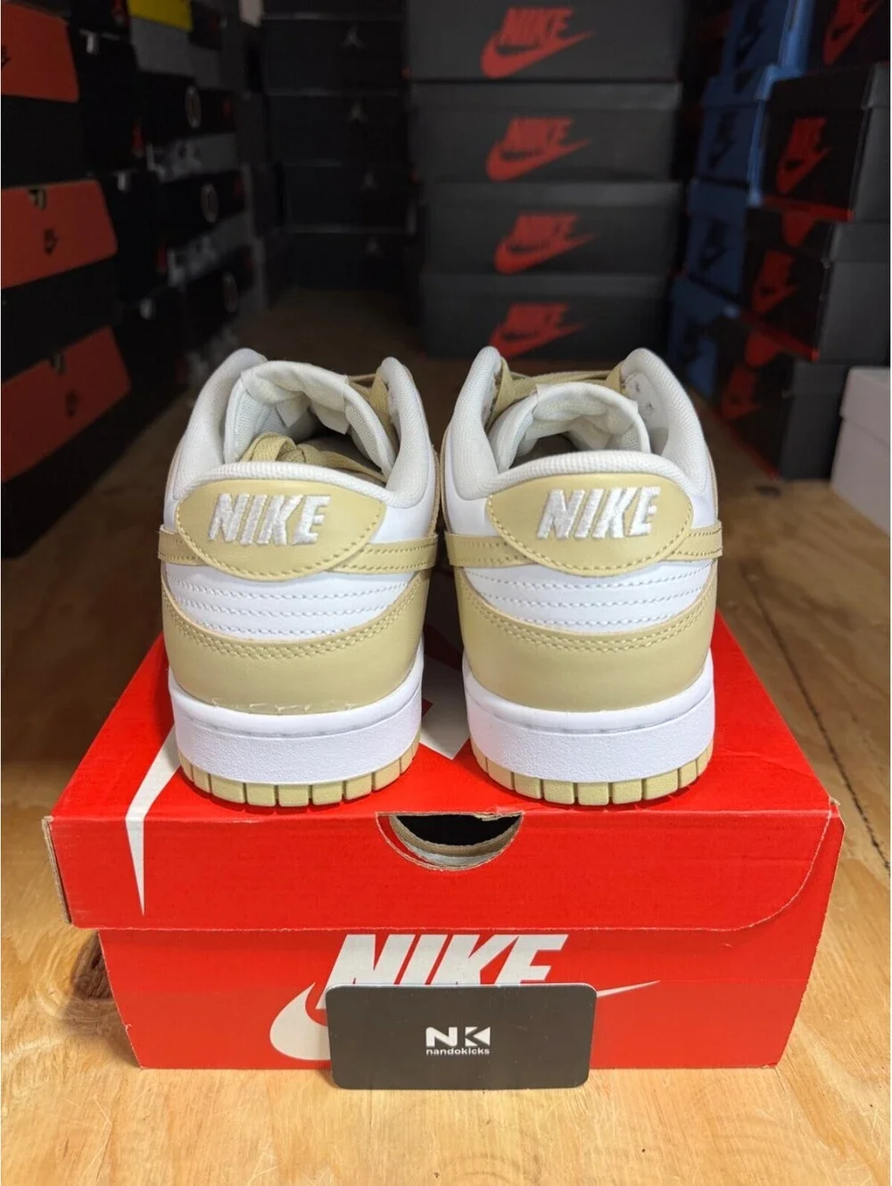 Nike Dunk Low 'Team Gold' DV0833-100 BRAND NEW MENS SIZE 10